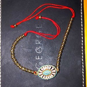 Beaded Pull Tie Bracelet